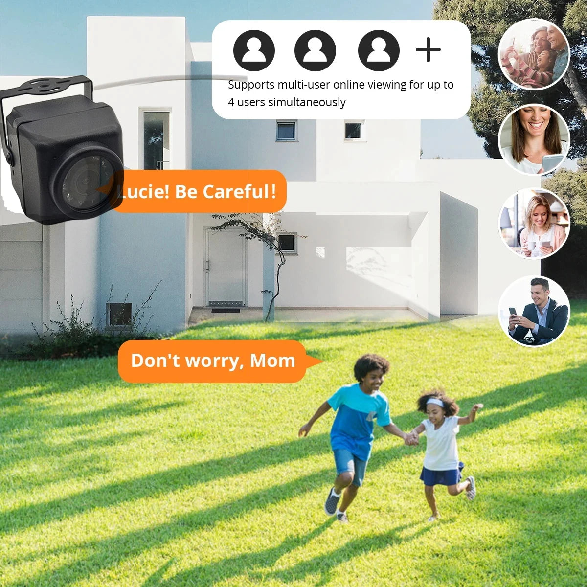 Camhi 2MP 5MP Mini Waterproof IP67 TF Card Slot 940NM IR Night Vision IP Camera Wifi Outdoor For Car Vehicle Fleet&Bird Nest