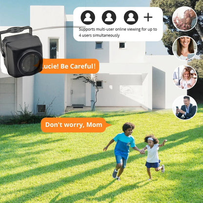 Camhi 2MP 5MP Mini Waterproof IP67 TF Card Slot 940NM IR Night Vision IP Camera Wifi Outdoor For Car Vehicle Fleet&Bird Nest