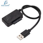 USB 2.0 to Slimline SATA 13-Pin DVD-RW Adapter Cable for Laptop Optical Drive 480 Mbps Speed Model CON.YM06