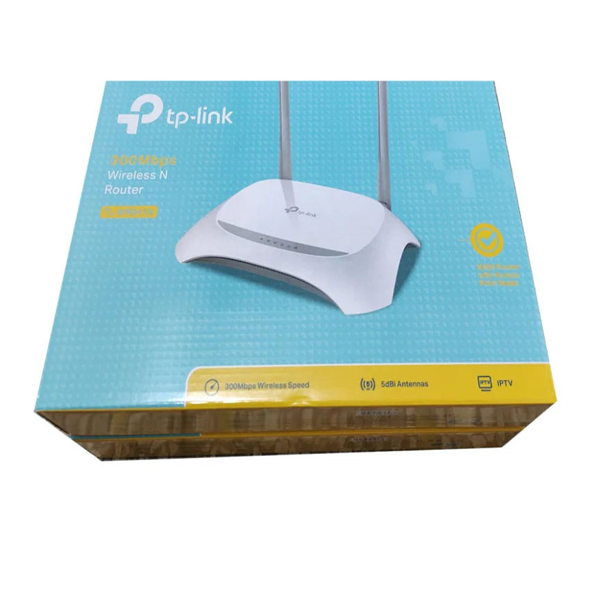 2.4Ghz 300Mbps Signal Wifi Two Antennas TP-Link Wifi Router Wireless N English Version 841N TL-WR841N Factory
