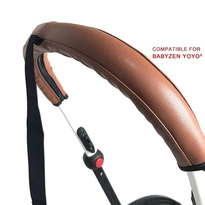 Stroller Handle Cover Case Fit for Babyzen Yoyo 2 /Yoyo +/Yoyo Stroller Bumper Bar Cover Armrest Protective PU Case Accessories