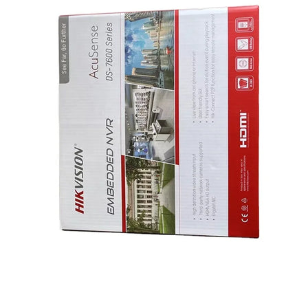 HlK Original in Stock DS-7608NXI-K2 8-ch 1U K Series AcuSense 4K NVR  H.265+ 8mp  Network Video Recorder