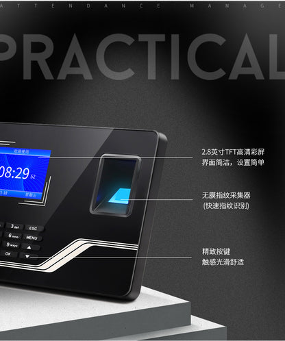 Youku F20H Networking Fingerprint Attendance Machine Staff Pin-out to Identify Foreign Trade Multi-Language Access Control Sign-in