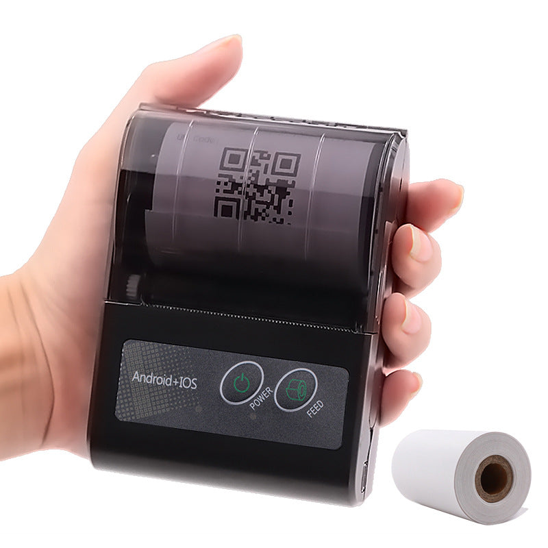 Youku Small Ticket Printer for Kitchen Use, Order Processing, Network Port Thermal Receipt Printing, Cash Register, Bluetooth Receipt Printer