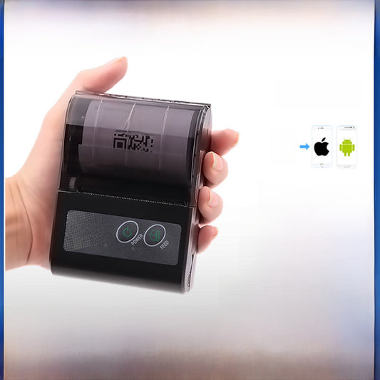Youku 58Hb5 Bluetooth Printer Manager Fox Police Air Supply Gas Receipt Thermal Portable 58 Receipt Printer