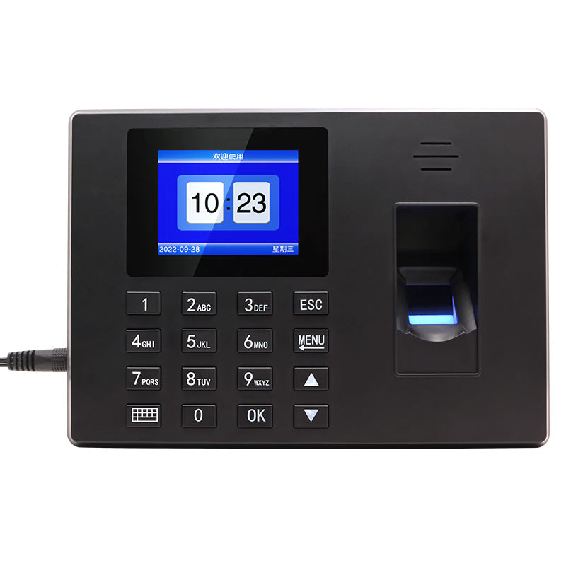 Youku Fa02H Face Attendance Machine Intelligent Sign-In with Swipe Card Employee Fingerprint Facial Recognition Work Punch-In Machine