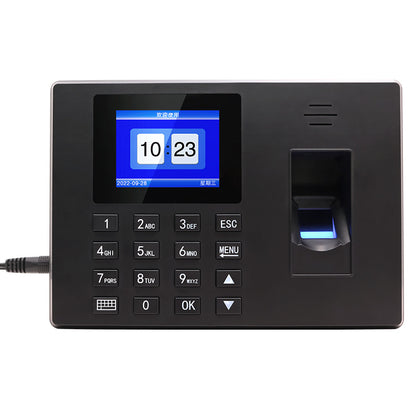 Youku Fa02H Face Attendance Machine Intelligent Sign-In with Swipe Card Employee Fingerprint Facial Recognition Work Punch-In Machine