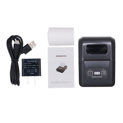 Youku H20H Thermal Receipt Printer 58 Cash Register Meituan Takeaway Bluetooth Connection Portable Receipt Printer