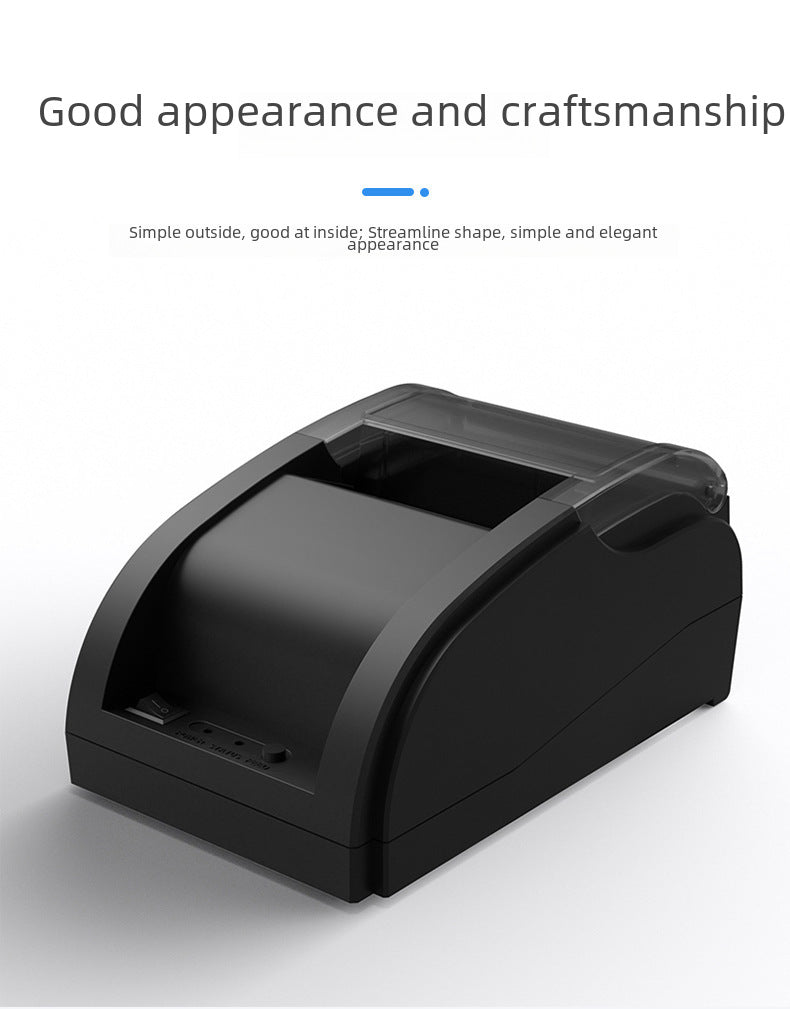 Youku 58A Thermal Printer for Supermarket Cash Register, Printing Receipts for Meituan and Ele.Me Delivery, Bluetooth Receipt Printing