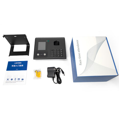 Youku Fa01H Face Attendance Machine Employee Face-Swiping and Work Clothing Fingerprint Facial Recognition Punch-In Machine