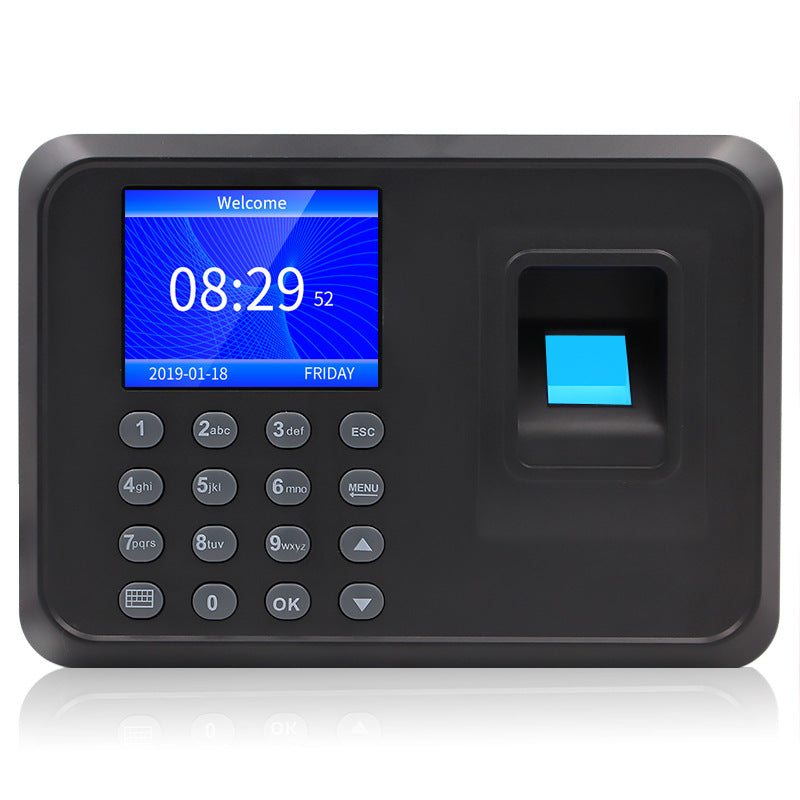Youku Fa02H Face Attendance Machine Intelligent Sign-In with Swipe Card Employee Fingerprint Facial Recognition Work Punch-In Machine