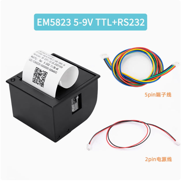 Youku Em5823 Embedded Micro Thermal Printer Medical Self-Service Machine 58 Receipt Printing Fixed Receipt Printer