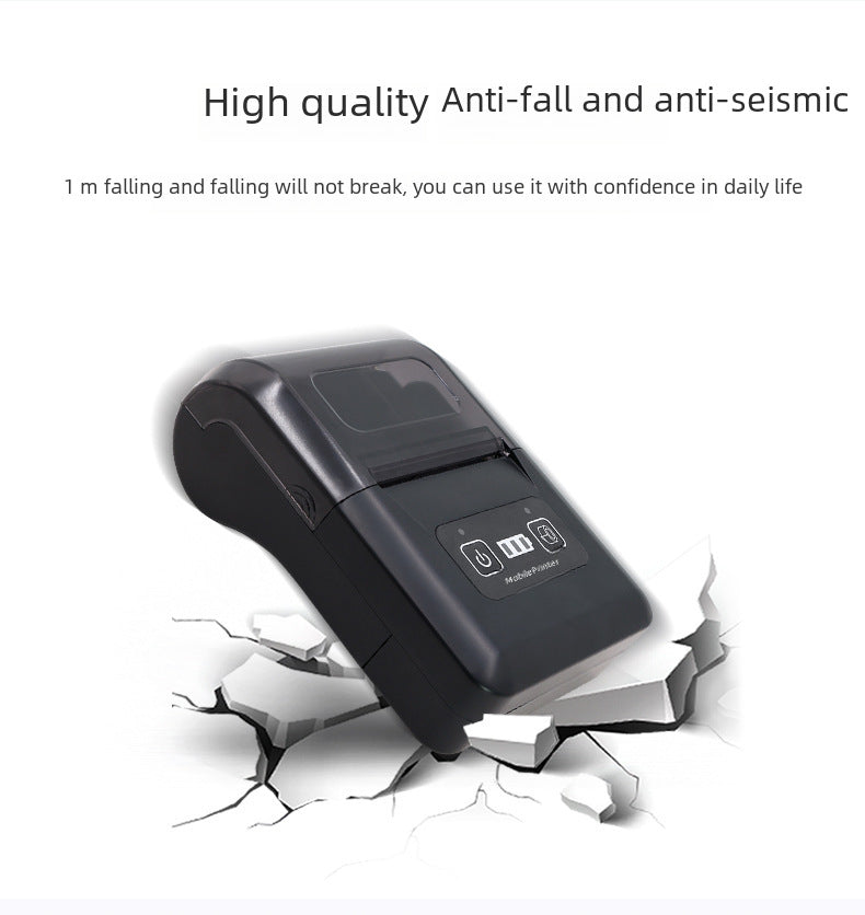Youku H20H Thermal Receipt Printer 58 Cash Register Meituan Takeaway Bluetooth Connection Portable Receipt Printer