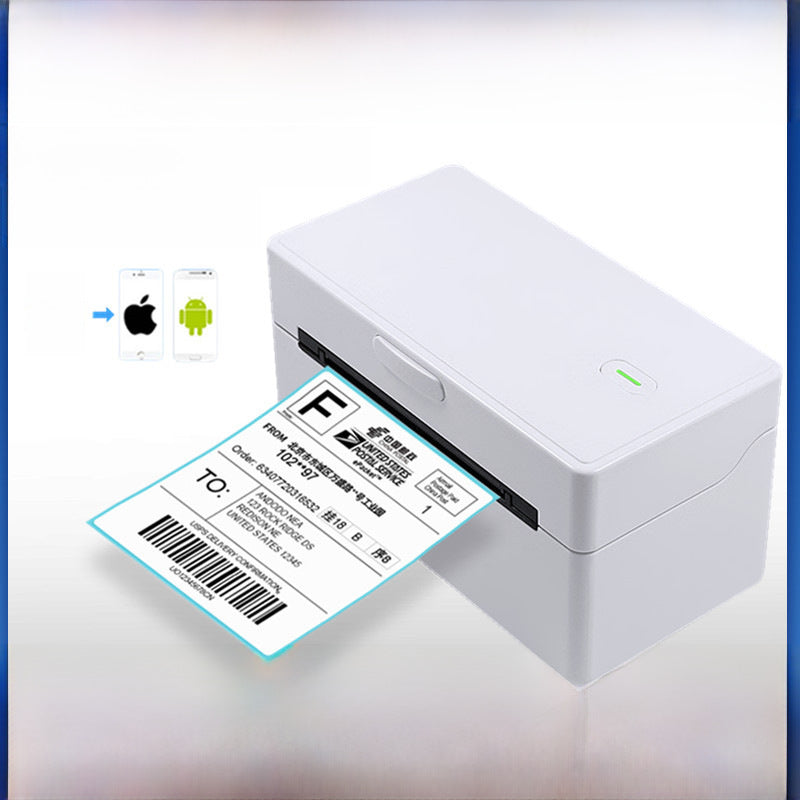 Youku Tdl408H Thermal Label Printer Bluetooth Express Label Printer for Self-Adhesive Export Labels