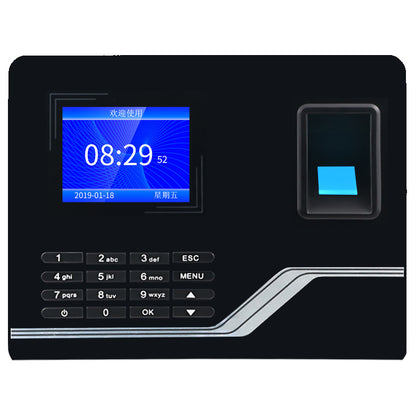 Youku Fa02H Face Attendance Machine Intelligent Sign-In with Swipe Card Employee Fingerprint Facial Recognition Work Punch-In Machine