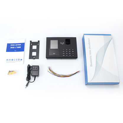 Youku Fa50 Internet-Connected Face Attendance Machine Comes with Software Employee Face-Swiping Fingerprint Recognition Sign-In Punch-In Machine for up and down Classes