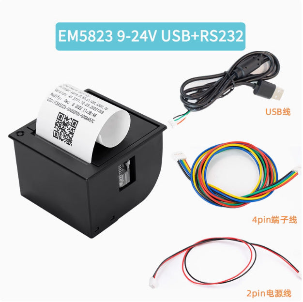 Youku Em5823 Embedded Micro Thermal Printer Medical Self-Service Machine 58 Receipt Printing Fixed Receipt Printer