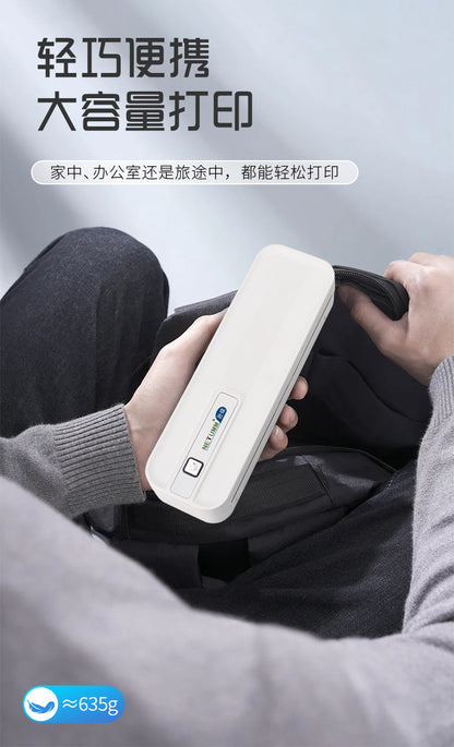 A4 Home Student Printer Portable Bluetooth Printing Job Thermal Ink-free Home Smart Phone Wrong Question Machine