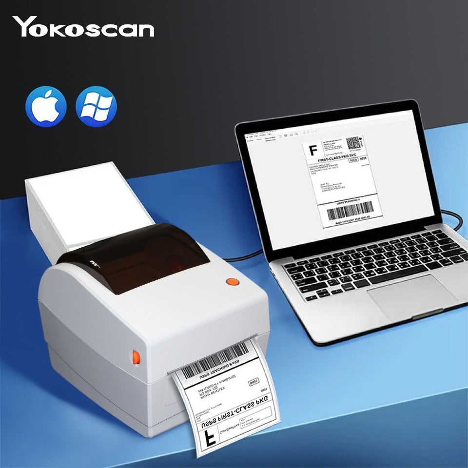 Youku TP403 Thermal Label Printer Express Surface Single Adhesive Sticker E-mail Treasure Taobao Cainiao Single Machine