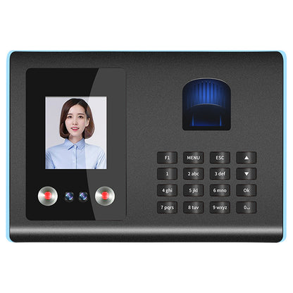 Youku Fa02H Face Attendance Machine Intelligent Sign-In with Swipe Card Employee Fingerprint Facial Recognition Work Punch-In Machine