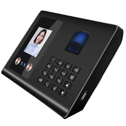 Youku Fa01H Face Attendance Machine Employee Face-Swiping and Work Clothing Fingerprint Facial Recognition Punch-In Machine