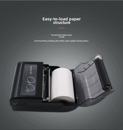 Youku 58Hb5 Bluetooth Printer Manager Fox Police Air Supply Gas Receipt Thermal Portable 58 Receipt Printer