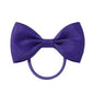 2.75 Inch Small Ribbon Bows With Elastic Hair Bands For Kids Girls Ponytail Solid Color Bowknot Hair Ropes Ties Hair Accessories