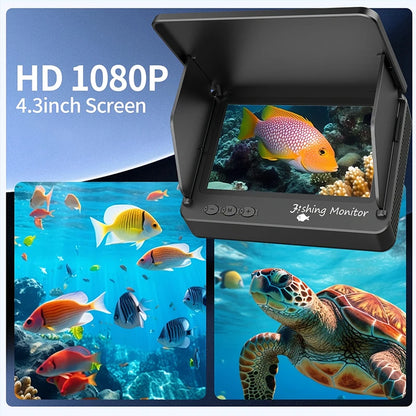1080P HD Camera  Underwater Fishing Camera Infrared Lights Portable Ice Fishing Fish Finder Camera 15M & 30M For Lake Fishing
