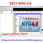 NEWEST Auto Repair Software 2017 NYO 4.0 Full Database Airbag+Carradio+Dashboard+IMMO+Navigation Install Video Guide