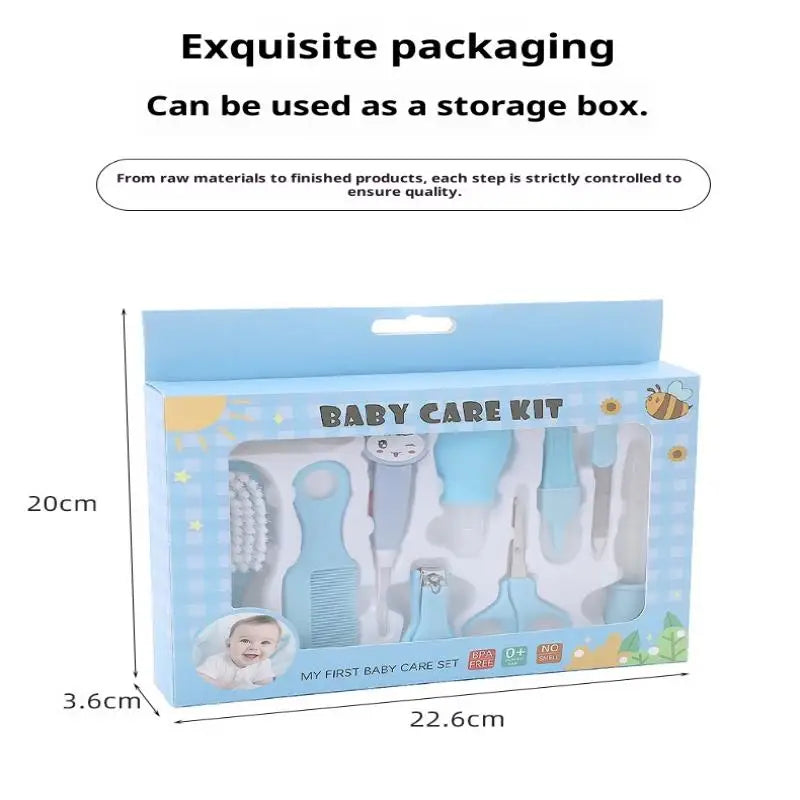 Hot Sale 13pcs Comb Grooming Baby Care Kit Baby Portable Tool Grooming Nail Care Set