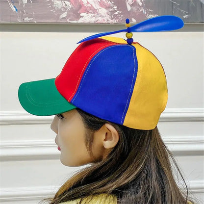 Helicopter Propeller Bamboo Dragonfly Funny Sun Cap Baseball Cap Adventure Dad Hat Snapback Hat