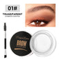 6 Color Wild Eyebrow Styling Cream Eyebrow Shaping Gel Soap Wax Clear Eyebrow Cream Tint Brow Lift With Brush