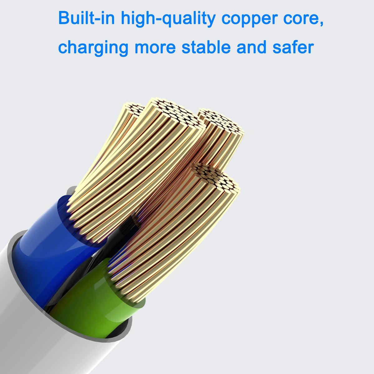 White 7.6M/25ft Weatherproof Outdoor Charging Cable for Ring Stick Up Cam Battery(3rd Gen)