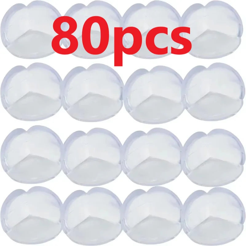 Baby Safety Silicone Kids Proofing Edge Protector Soft Transparent Children Anti Collision Table Corner Edge Protection Cover