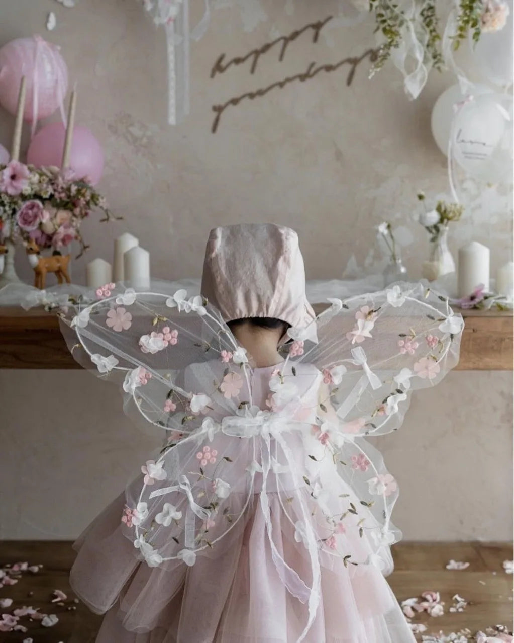 Butterfly Wings Angel Fairy Costume Newborn Baby Photography Props Soft Girl Photo Shoot Accessories