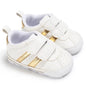 Baby Boys Girls Spring Autumn Shoes 0-1 Year First Walker Fashion Striped Rubber Soles Casual Sports Newborn