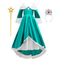 Girls New Game Movies Rosalina Peach Princess Dress Carnival Party Birthday Outfit Peach Cosplay Halloween Costume Dress