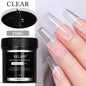 XEIJAYI 150g Poly Nail Gel UV LED Cured Builder Nail Gel Crystal Nail Extension Gel For Nails DIY At Home Salon