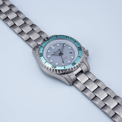 Horolo 30mm Women's Watches Japan Solar Movement Luminous Water Resistant Sapphire Stainless Steel Luxury Watch Gift For Wife