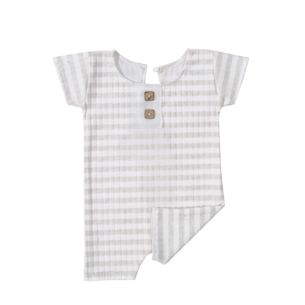 Newborn Photography Props Clothes Baby Boy Girl Outfit  Romper Striped Short Jumpsuit Photography Clothing