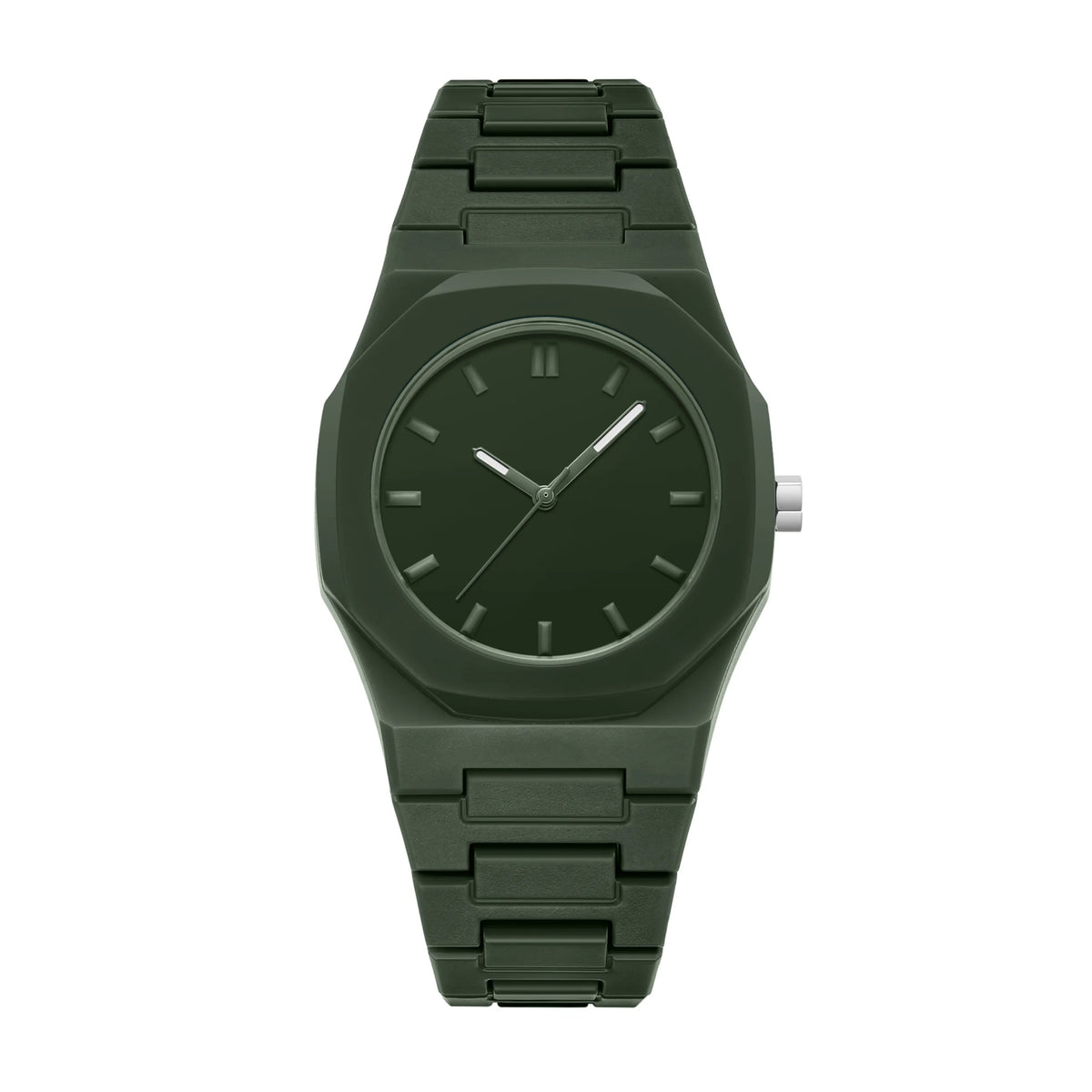 Rebirth Octagonal Comic-Style Watch, Two-Dimensional Line Art Quartz Watch, Simple Unisex Waterproof Watch for Both Men and Women
