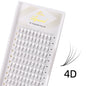 AGUUD 5 Trays/Lot Thin Roots Slim Base Premade Fans Lash Sharp Pointy Base Promade Russian Volume Fans Eyelash Extensions Faux