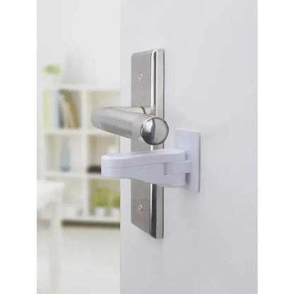 Baby Cabinet Lock for Container Anti-closing Door Blocks Drawers Children Closet Closure Security Rails Stops Plush Handle Hole