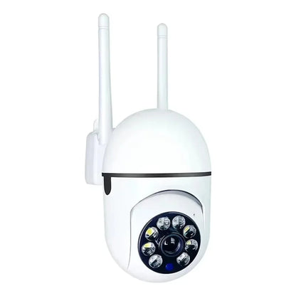 8MP Wireless IP Outdoor Security Surveillance Camera PTZ with 4X Zoom AI Human Tracking Two-way Audio HD Night Vision Color