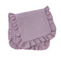Soft Muslin Cotton Gauze Shoulder Rag Baby Burping Pad Ruffle Newborn Baby Burp Cloths