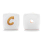 10Pcs 12mm Silicone Letters Beads English Alphabet Baby Teether For Personalized Name Pacifier Chain Clip Toys Accessories
