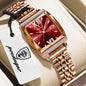 POEDAGAR Top Exquisite Woman Watches High Quality Date Fashion Waterproof Ladies Watch Stainless Steel Women's Quartz Wristwatch