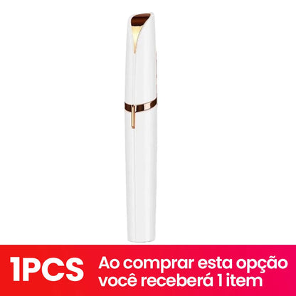 Caneta Elétrica Removedor De Pelos Sobrancelha E Rosto Recarregável Portátil Design Preciso E Suave