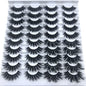 16 Pairs 3D Mink Lashes Natural False Eyelashes Dramatic Volume Fake Lashes Makeup Eyelash Extension Silk Eyelashes