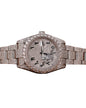 New Full White Gold Plated Arabic Dial Quartz Watches Anniversary And Wedding Gift For Men's from Indian Supplier